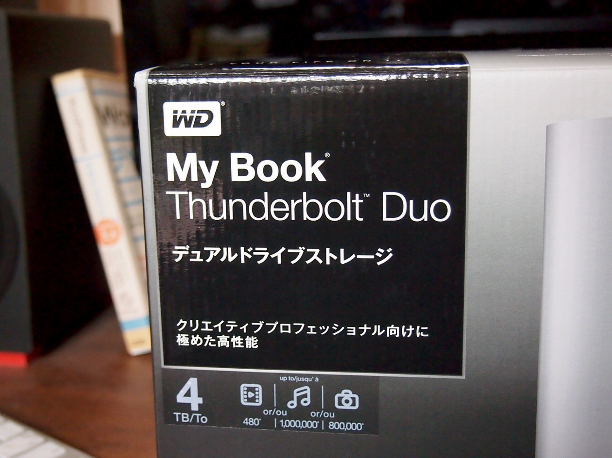 My Book Thunderbolt Duo 4tb